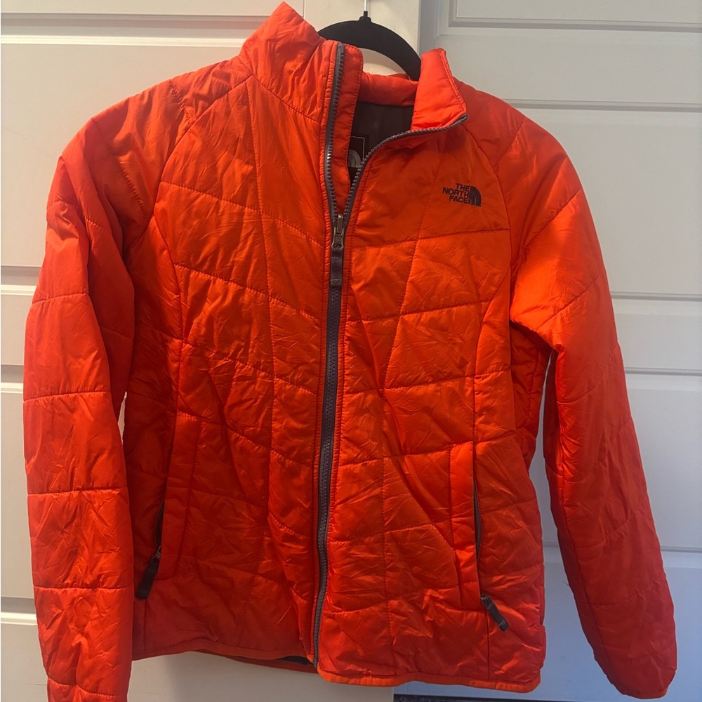 Women’s North Face Orange Jacket - Size Small